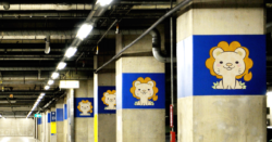 駐車場の目印イラスト