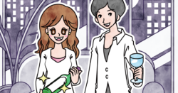 カップルとプレゼント