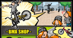 BMXショップのポスター
