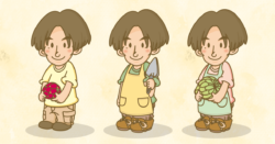 似顔絵キャラクター